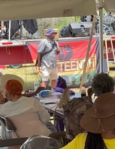 Juneteenth Freedom Day Kenneth Girdy Speaking