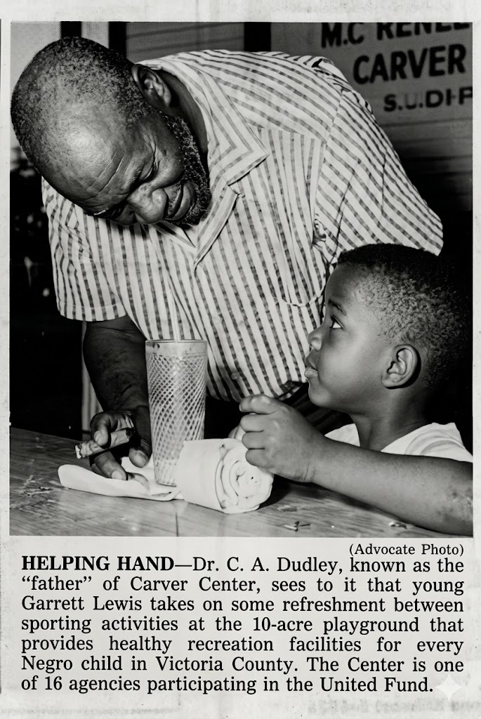 Dr Charles Arthur Dudley, Jr with student, Garrett Lewis